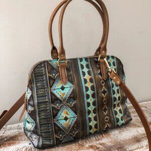 WG  Leather Sallie Ann Purse & Wallet Set